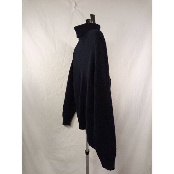 Black Brown 1826 Men's Turtleneck Sweater Size XXL-See Measurements - Picture 2 of 6